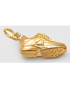 10K Yellow Gold 3D Sneaker Charm
