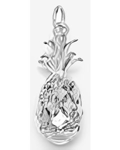 Silver 3D Pineapple Pendant