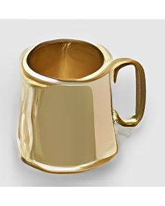 10K Yellow Gold 3D Coffee Mug Charm