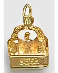 10K Yellow Gold 3D Beer Six Pack Charm