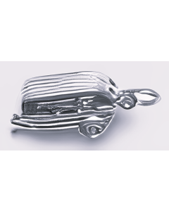 Silver 3D Trailer Charm