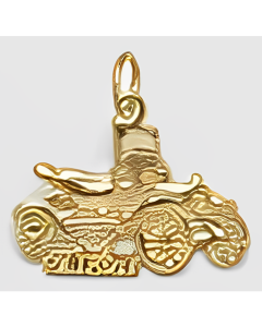 10K Yellow Gold Antique Car Charm