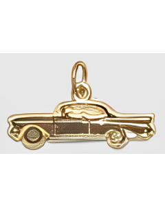 10K Yellow Gold Car Charm