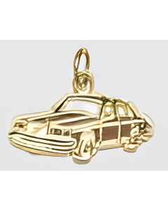 10K Yellow Gold Car Charm