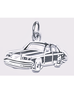 Silver Car Charm