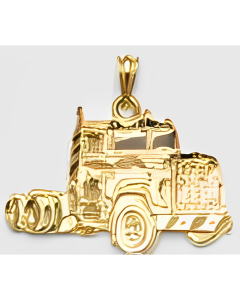 10K Yellow Gold Truck Charm