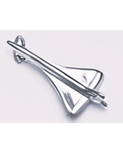 Silver 3D Concorde Airplane Charm