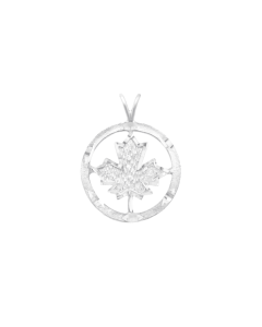 Silver Maple Leaf Pendant