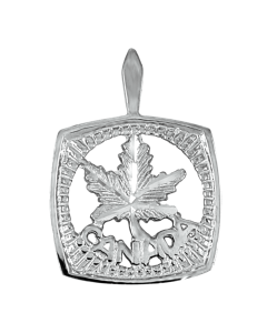 Silver Maple Leaf Pendant