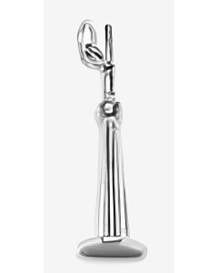 Silver 3D CN Tower Charm