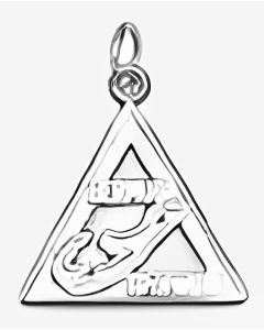 Silver Bermuda Triangle Charm