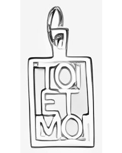 Silver French Charm (Toi et Moi)