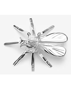 Silver 3D Mosquito Charm