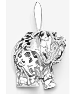 Silver 3D Elephant Pendant