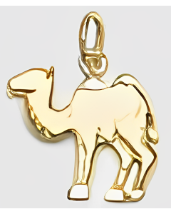 10K Yellow Gold Camel Charm