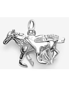 Silver Horse & Colt Charm