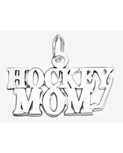 Silver "Hockey Mom" Pendant