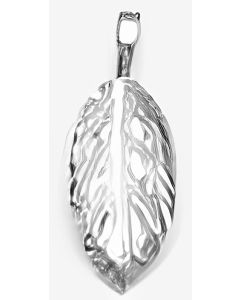 Silver Single Leaf Pendant