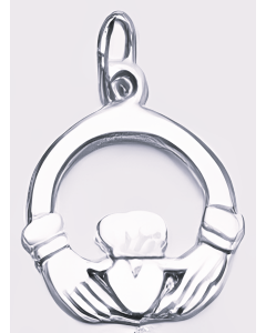 Silver Claddagh Charm