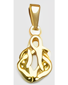 10K Yellow Gold Celtic Pendant