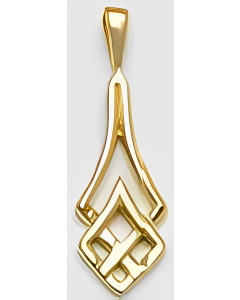 10K Yellow Gold Celtic Pendant