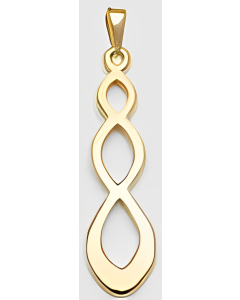 10K Yellow Gold Celtic Pendant