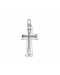 Silver Plain Cross Pendant