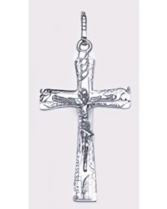 Silver Crucifix Charm