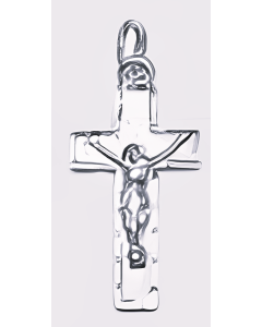 Silver Crucifix Charm