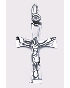 Silver Crucifix Charm