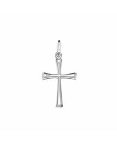 Silver Plain Cross Pendant