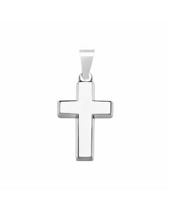 Silver Plain Cross Pendant