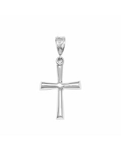 Silver Plain Cross Pendant