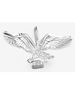 Silver Eagle Catching a Fish Pendant