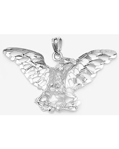 Silver Big Eagle Pendant