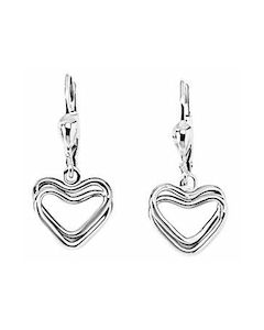 Silver Mini Drop Down Earrings