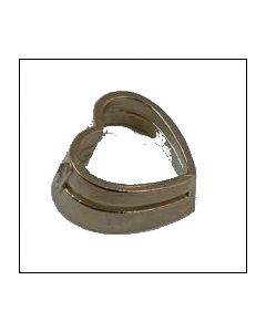 mj7535 heart shape bezel dbl gallery