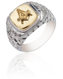 Masonic Ring Nugget Texture