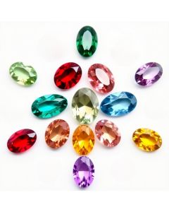 Standard Oval Cubic Zirconia Stones