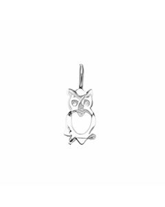 Silver Baby Owl Pendant