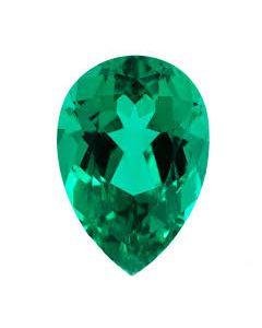  Lab Grown Emerald Pear Shape-