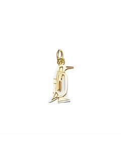 10K Yellow Gold Penguin Charm