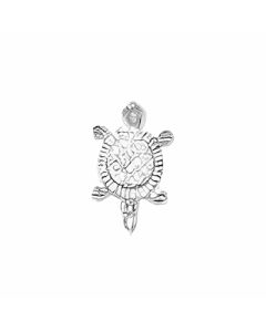Silver Turtle Charm