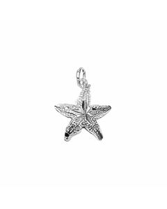 Silver Starfish Charm