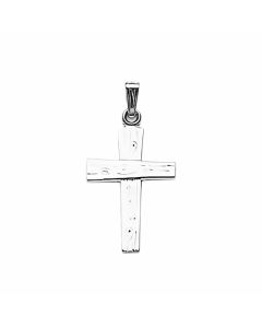 Silver Plain Cross Pendant
