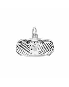 Silver Radio Charm