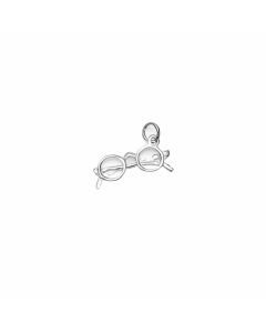 Silver Eye Glasses Charm
