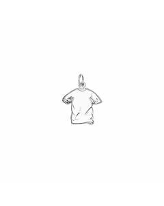 Silver 3D T-Shirt Charm