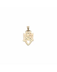 10K Yellow Gold Celtic Knot Pendant