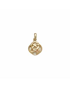 10K Yellow Gold Small Celtic Knot Charm